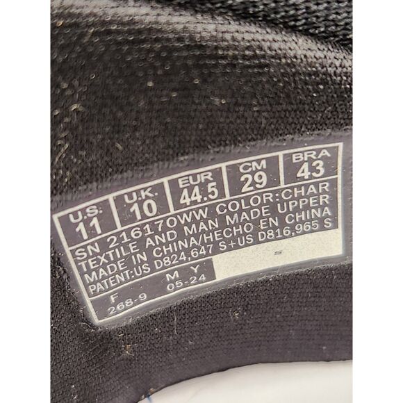 Skechers Go Walk Max Modulating Men's size 11 Extra Wide Fit Charcoal - Picture 7 of 12